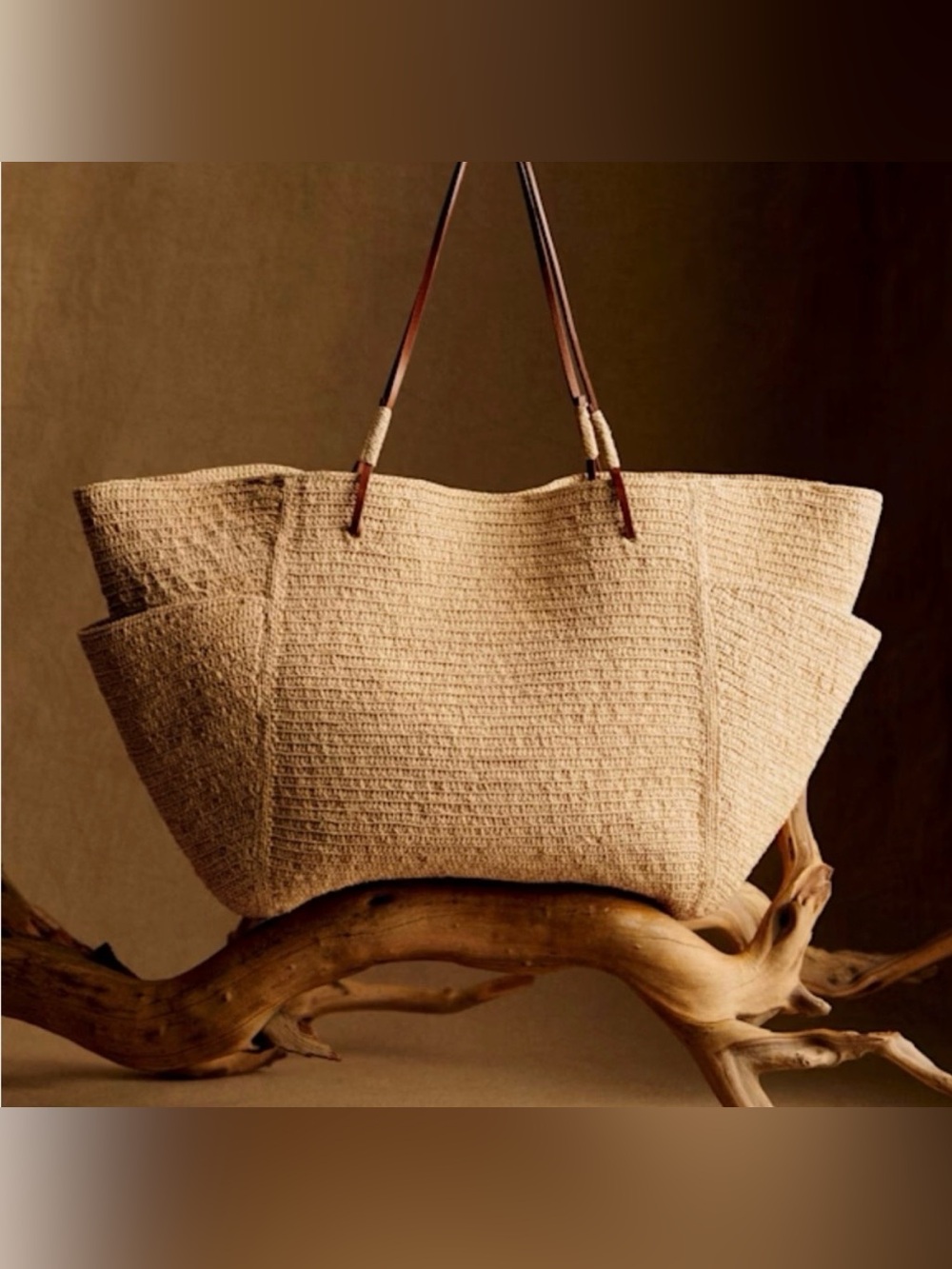 Sézane Paloma Basket Tote Bag